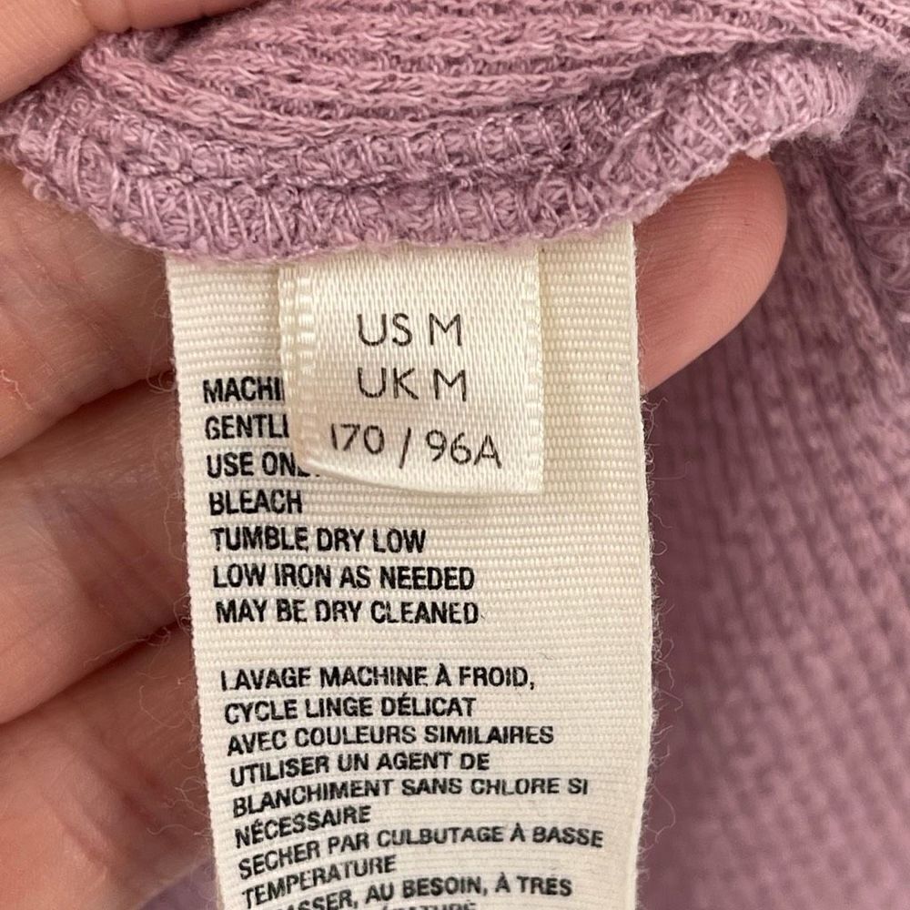 Free People Heart To Heart Henley Top Daytime Fireworks Pink Boho Women Medium - Picture 9 of 11